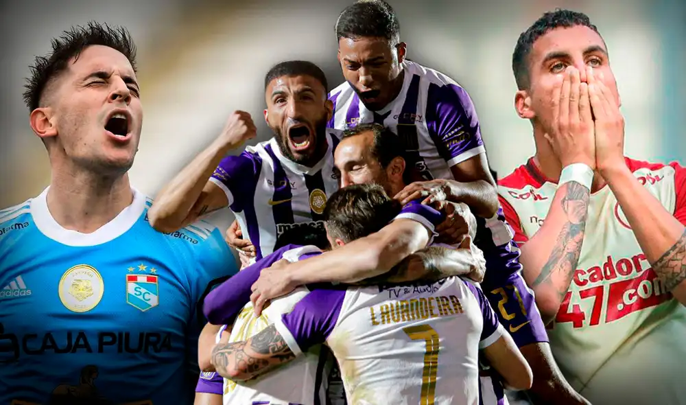 Alianza Lima es el líder de la Liga 1 con 24 puntos y es seguido por Universitario con 22 unidades. Foto: composición Jazmín Ceras/La República Alianza Lima es el líder de la Liga 1 con 24 puntos y es seguido por Universitario con 22 unidades. Foto: composición Jazmín Ceras/La República