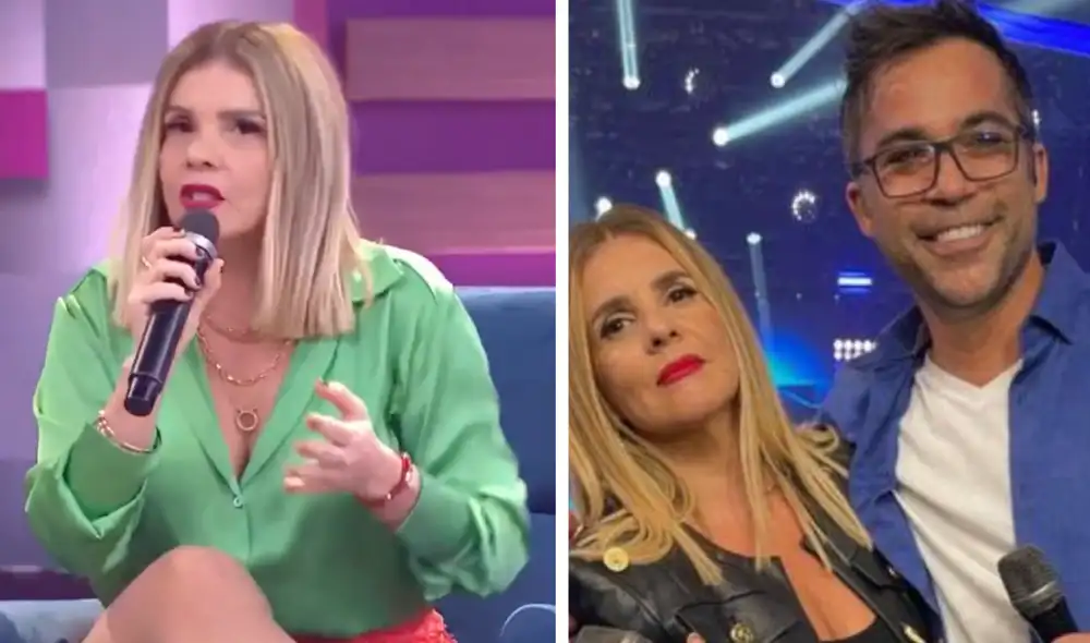 Johanna San Miguel revela que nunca tuvo problemas con sus compañeros en la coconducción de "EEG". Foto: composición LR/América TV - Video: América TV Johanna San Miguel revela que nunca tuvo problemas con sus compañeros en la coconducción de "EEG". Foto: composición LR/América TV - Video: América TV