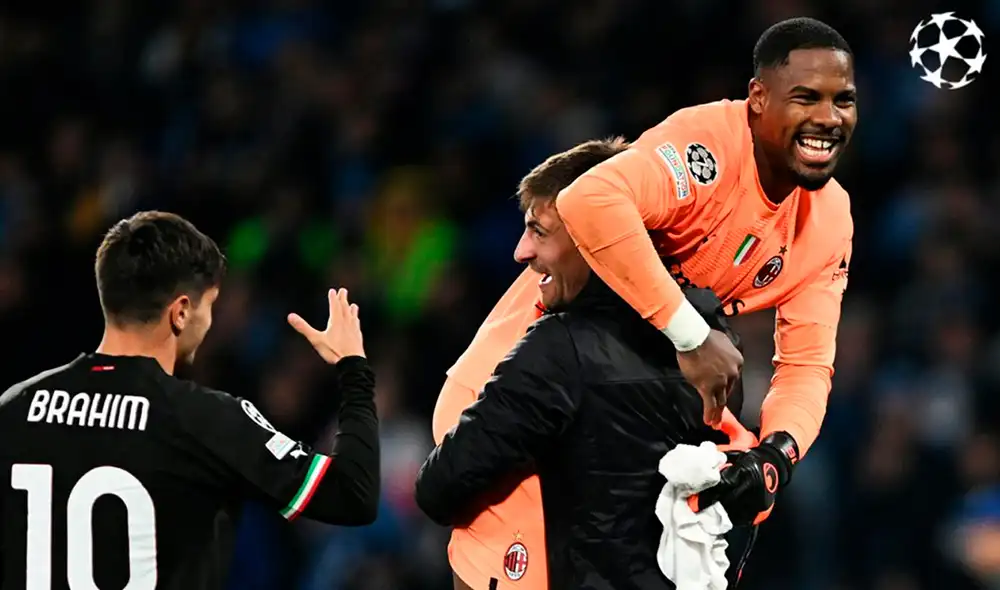 Milan podría enfrentarse a Benfica o Inter en las semifinales. Foto: Twitter Champions League