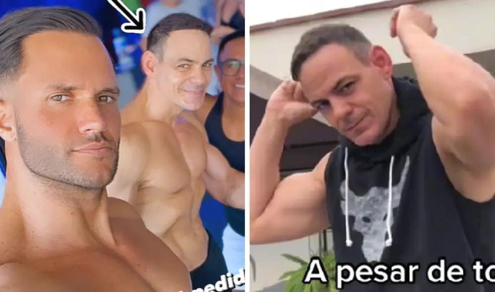 Mark Vito mostró su radical cambio físico en redes sociales. Foto: Instagram Fabio Agostini/TikTok Mark Vito