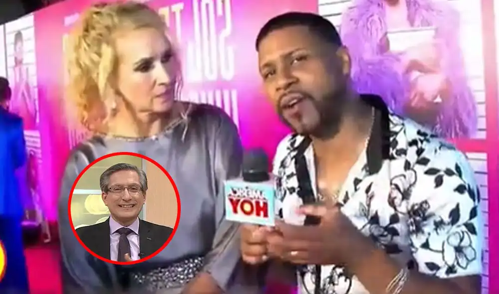 Edson Dávila es uno de los conductores de "América hoy". Foto: captura América TV Edson Dávila es uno de los conductores de "América hoy". Foto: captura América TV