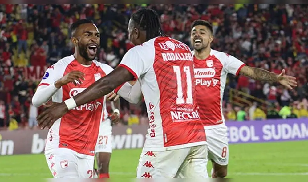 Santa Fe lidera la tabla del grupo G de la Sudamericana con 4 puntos. Foto: Twitter @SantaFe Santa Fe lidera la tabla del grupo G de la Sudamericana con 4 puntos. Foto: Twitter @SantaFe