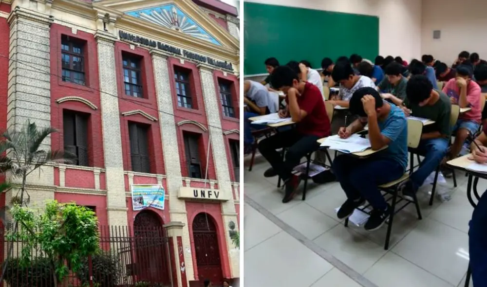 La UNFV cuenta con 4.875 vacantes en el proceso de admisión de este 2023. Composición LR/UNFV