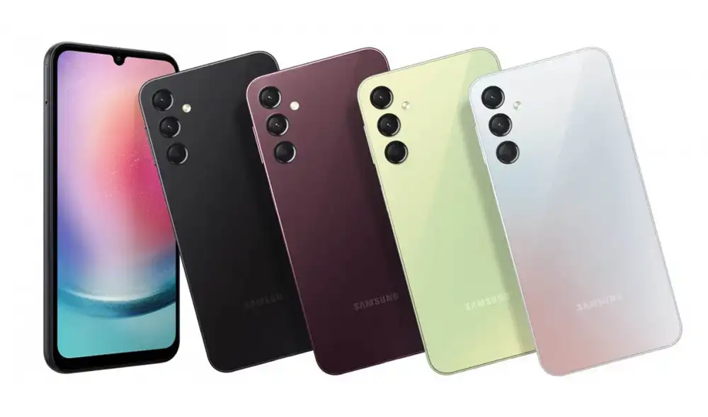 Diseño del Samsung Galaxy A24. Foto: Samsung Diseño del Samsung Galaxy A24. Foto: Samsung