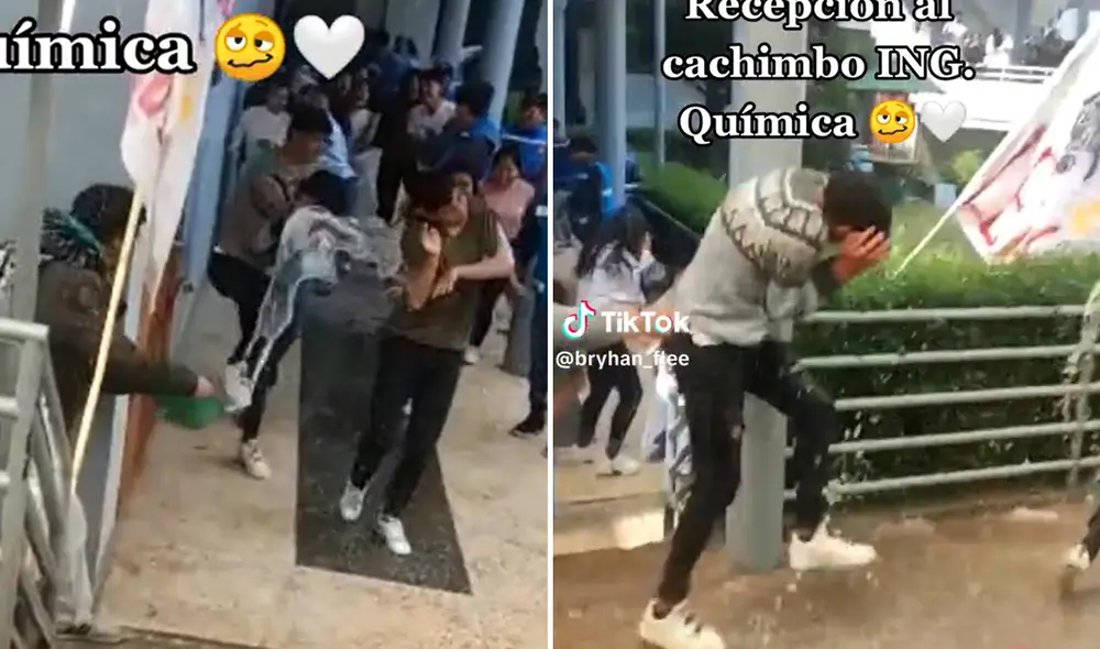 Hecho fue captado en Puno. Foto: composición LR/TikTok/Bryhan_Flee - Video: @Bryhan_Flee/TikTok