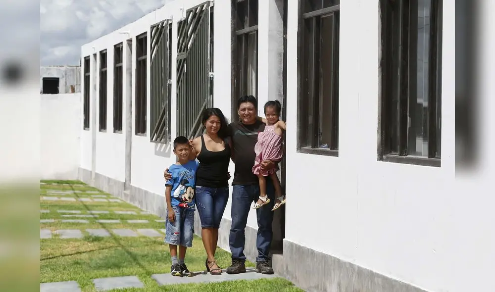 Bono Familiar Habitacional se otorga por una sola vez a los beneficiarios. Foto: MVCS