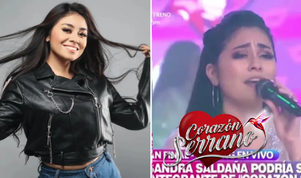 Sandra Saldaña pudo ser la nueva vocalista de Corazón Serrano. Foto: composición LR/captura/Sandra Saldaña/Instagram