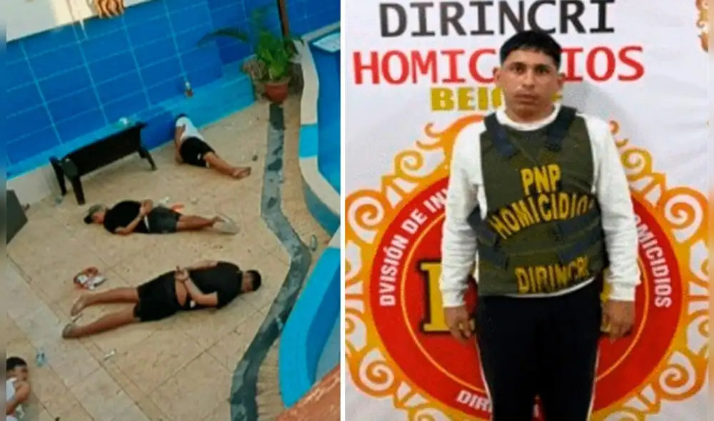 Cayó sujeto vinculado a alias 'Maltido Cris' en Lurín. Foto: captura de América TV