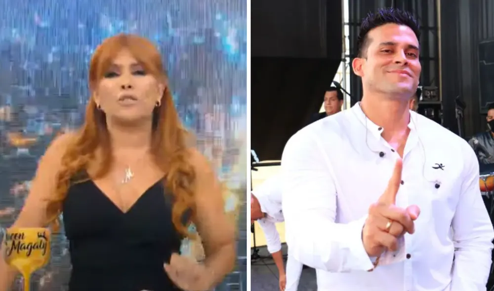 Magaly Medina no dudó en criticar a Domínguez por hablar sobre Paolo Hurtado. Foto: composición LR/ATV/ChristianDomínguez/Instagram. Video: ATV Magaly Medina no dudó en criticar a Domínguez por hablar sobre Paolo Hurtado. Foto: composición LR/ATV/ChristianDomínguez/Instagram. Video: ATV