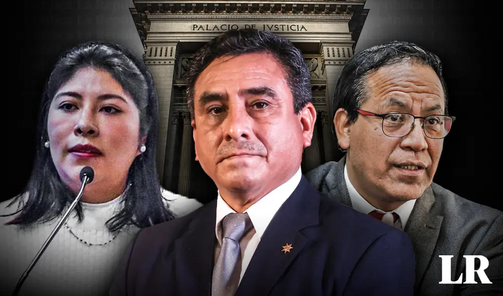 Betssy Chávez se encuentra suspendida de sus funciones congresales mientras duren las investigaciones. Foto: composición Fabrizio Oviedo/LR