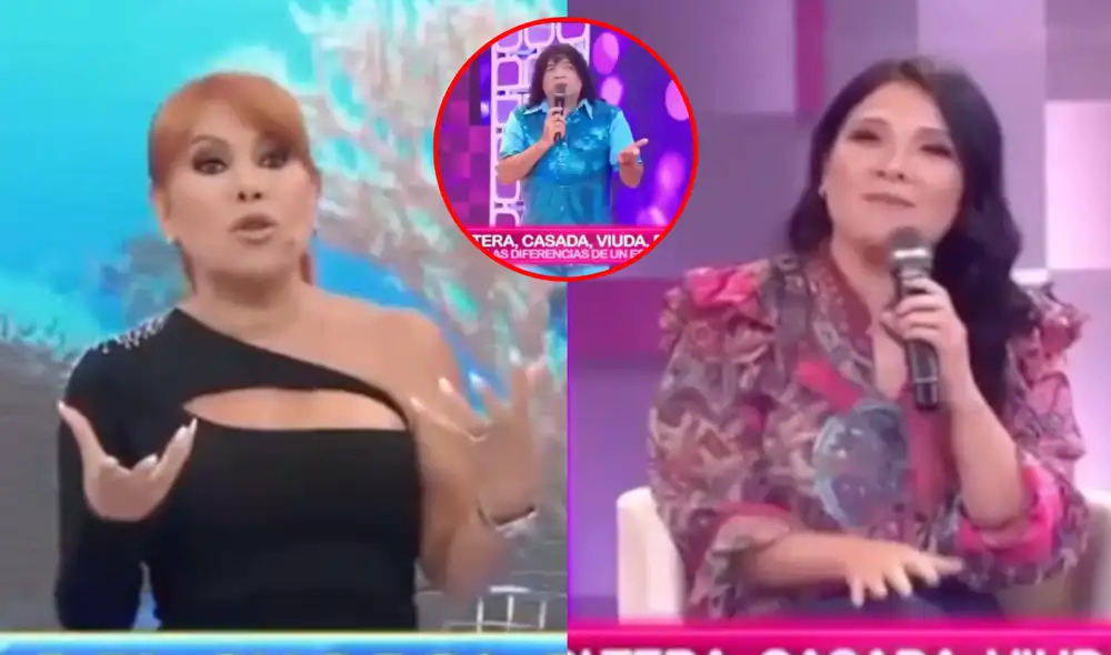 Magaly Medina asegura que la producción de "MQM" metió la pata en secuencia con Tula Rodríguez. Foto: composición LR/América TV - Video: ATV