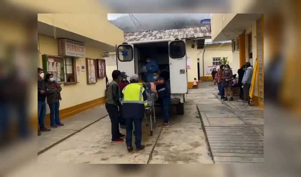 Heridos llegaron al hospital Leoncio Prado de Huamachuco. Foto: captura de Hco TV - Video: Hco TV Heridos llegaron al hospital Leoncio Prado de Huamachuco. Foto: captura de Hco TV - Video: Hco TV