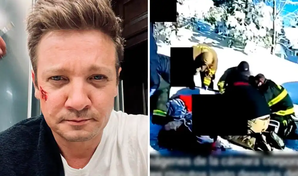 Jeremy Renner sufrió un fuerte accidente con un vehículo de 7 toneladas. Foto: composición LR/Instagram/ExtraTV. Video: ExtraTV