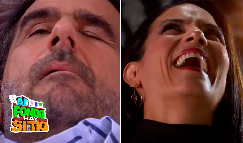 Claudia Llanos engañó a Diego Montalbán de la peor manera en "Al fondo hay sitio". Foto: composición LR/Al fondo hay sitio Claudia Llanos engañó a Diego Montalbán de la peor manera en "Al fondo hay sitio". Foto: composición LR/Al fondo hay sitio