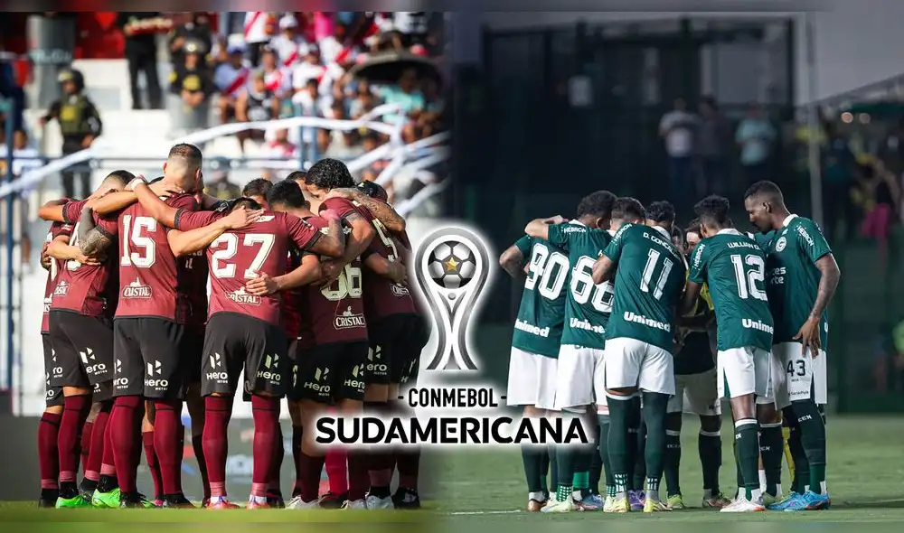 Universitario (3 ptos.) y Goiás (1 pto.) marchan en la segunda y tercera casilla del grupo G de la Sudamericana. Foto: Composición-LR/Twitter @Universitario/Twitter @goiasoficial Universitario (3 ptos.) y Goiás (1 pto.) marchan en la segunda y tercera casilla del grupo G de la Sudamericana. Foto: Composición-LR/Twitter @Universitario/Twitter @goiasoficial