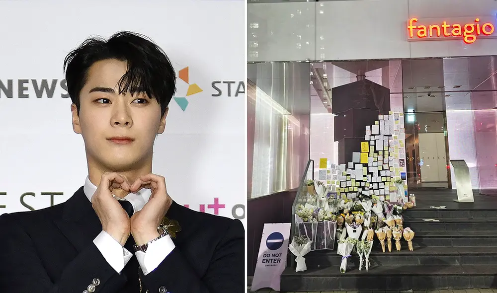 Idol k-pop fue encontrado sin vida el miércoles 19 de abril. Foto: composición LR/AFP/Twitter Idol k-pop fue encontrado sin vida el miércoles 19 de abril. Foto: composición LR/AFP/Twitter