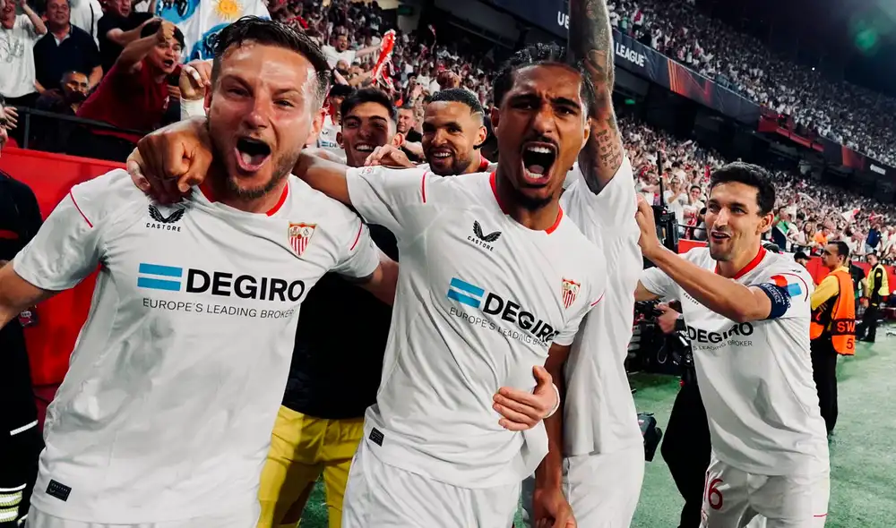 Sevilla ganó de local al Manchester United y consiguió su pase a las semifinales de la Europa League. Foto: Sevilla