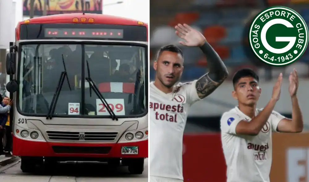 El corredor rojo es el único medio de transporte público que tiene un paradero en el estadio Monumental. Foto: composición La República