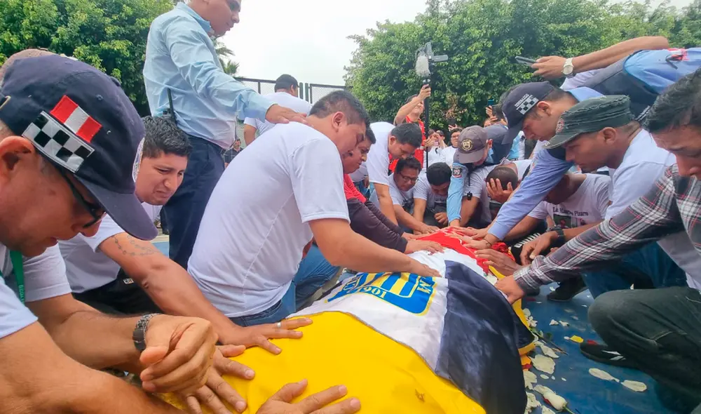 Luis Manrique perdió la vida en su intento por detener a un delincuente armado. Foto: Vanessa Sandoval/La República