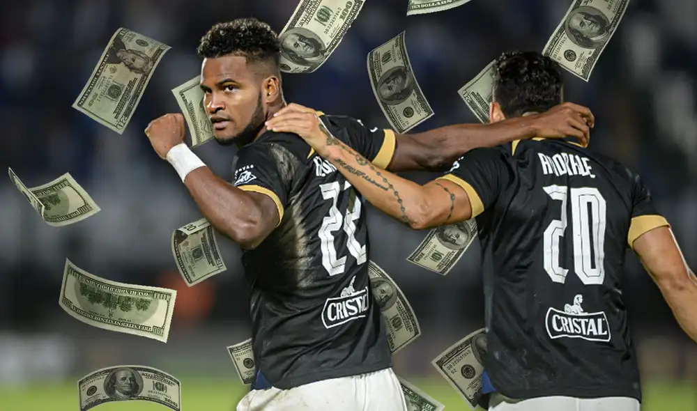 Aldair Rodríguez marcó el primer gol de Alianza Lima contra Libertad. Foto: composición de La República/LR