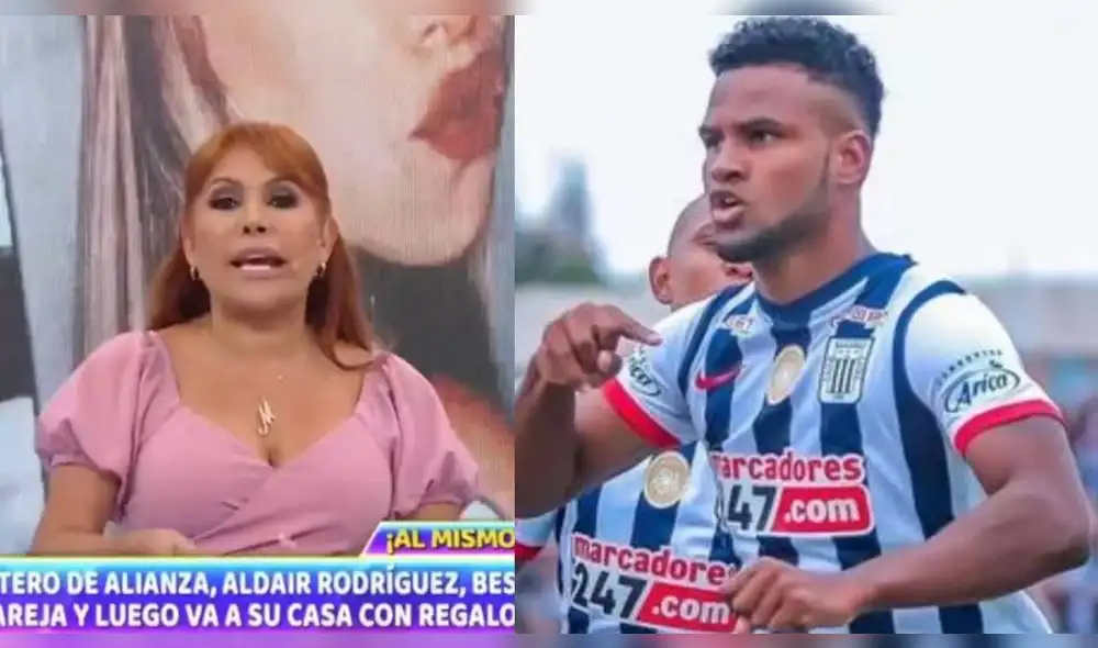 Magaly medina aseguró que no se detendrá en ampayar a los jugadores de Alianza Lima. Foto: Composición LR