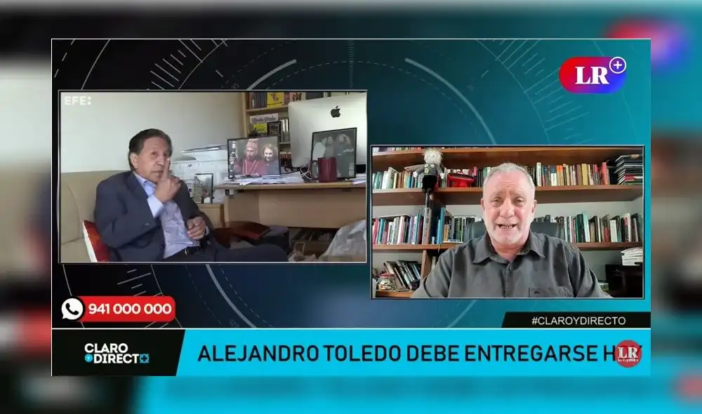 Augusto Álvarez Rodrich habló sobre la extradición de Alejandro Toledo. Foto: LR+ / Video LR+ Augusto Álvarez Rodrich habló sobre la extradición de Alejandro Toledo. Foto: LR+ / Video LR+