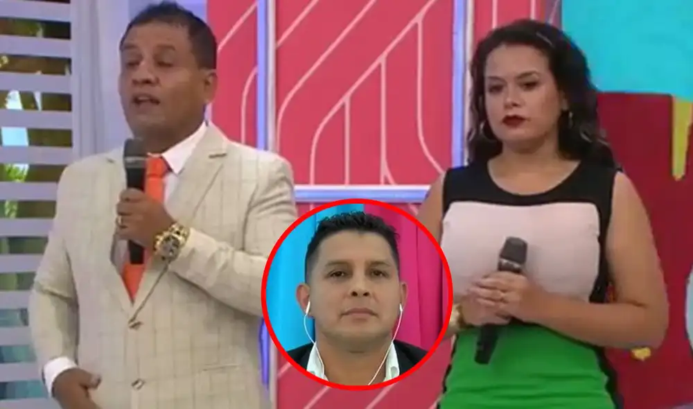 Néstor Villanueva y Flor Polo tuvieron 2 hijos durante su relación. Foto: captura de América TV Néstor Villanueva y Flor Polo tuvieron 2 hijos durante su relación. Foto: captura de América TV