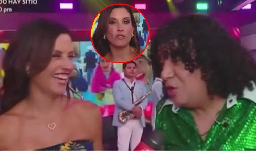 María Pía Copello apareció en episodio de "Al fondo hay sitio". Foto: composición LR/América TV - Video: América TV