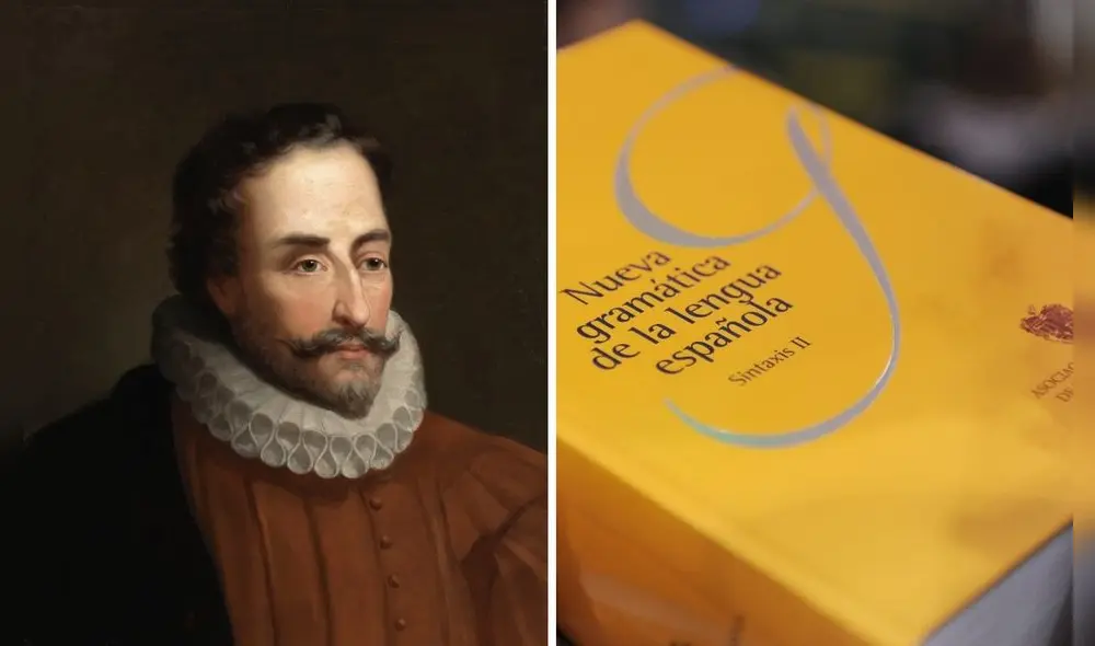 Miguel de Cervantes fue un precursor de la lengua española. Foto: composición LR/Museo del Prado/Acalanda Magazine