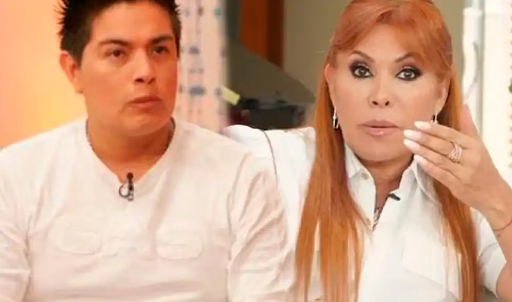 Leonard León no está de acuerdo con los comentarios de Magaly Medina. Foto: composición LR/Instagram/Leonard León/Magaly Medina Leonard León no está de acuerdo con los comentarios de Magaly Medina. Foto: composición LR/Instagram/Leonard León/Magaly Medina