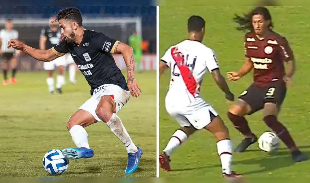 Andrés Andrade y Williams Riveros fueron fichados este año por blanquiazules y cremas, respectivamente. Foto: composición de Alianza Lima/captura de GolPerú