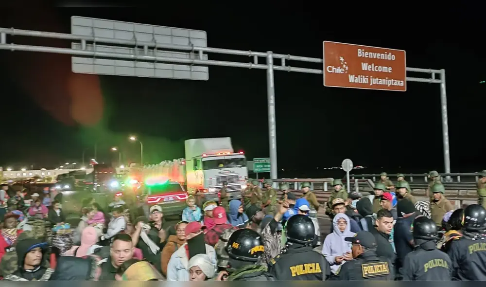 Crisis en la frontera de Perú y Chile. Foto: Liz Ferrer/La República