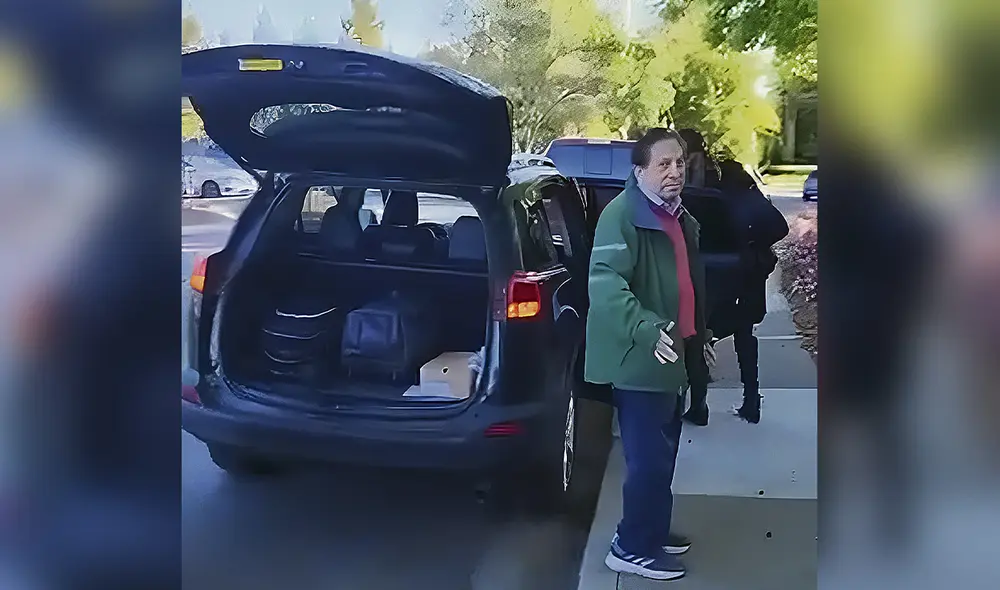 El expresidente Alejandro Toledo, su esposa Eliane Karp y sus abogadas se presentaron en una sede diferente de los juzgados de San José para evadir a los periodistas. Foto: difusión