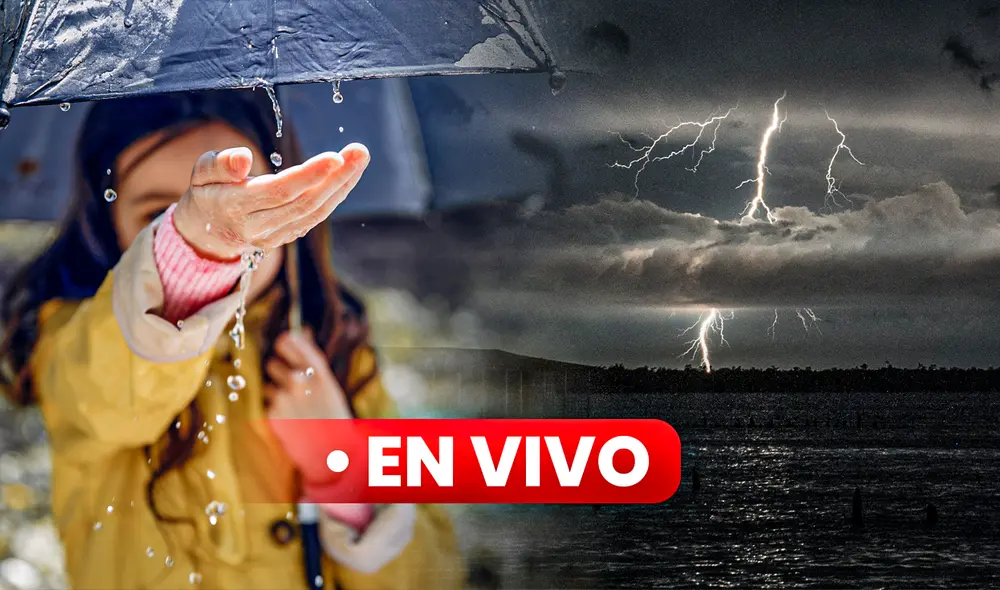 Además de las lluvias en Venezuela, se han pronosticado descargas eléctricas y un clima nublado en distintos sectores del país, según el Inameh. Foto: composición LR/Freepik/AFP