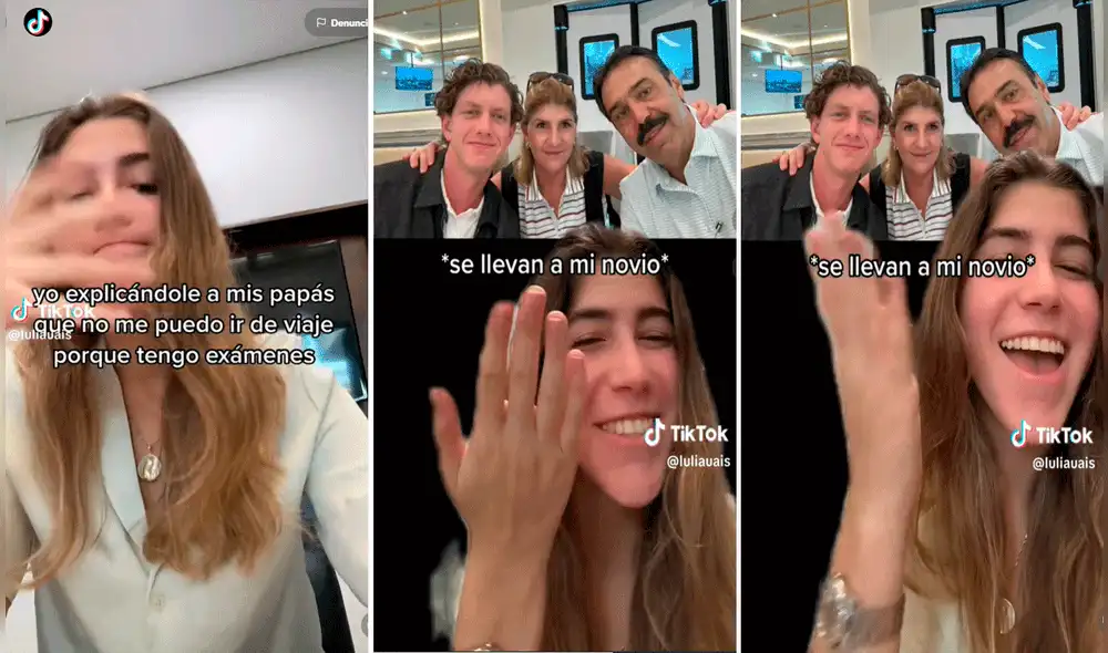 Muchos desearon tener la suerte del novio. Foto: composición LR/TikTok/@Luliauais Muchos desearon tener la suerte del novio. Foto: composición LR/TikTok/@Luliauais