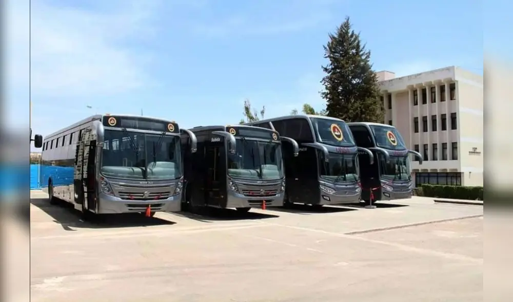 Buses estarán a disposición de todos los estudiantes de la UNSA. Foto: UNSA/difusión