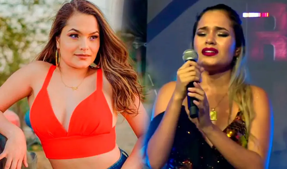 Cantante de Corazón Serrano contó tiempo adrás un episodio muy íntimo que la ha marcado toda la vida. Foto: composición/captura YouTube/Instagram Lesly Aguila