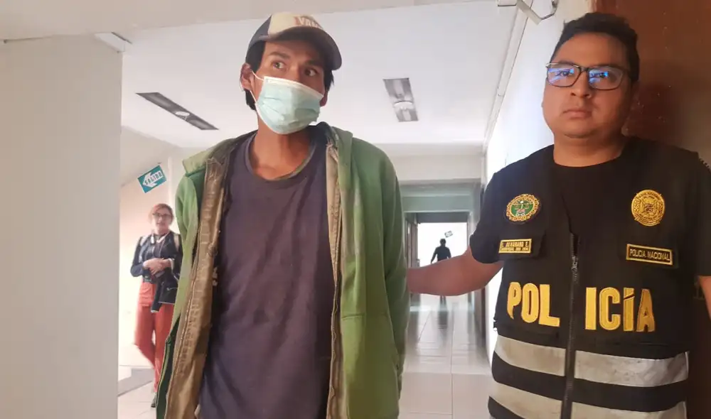 El sujeto fue trasladado a la sede de la Divincri para continuar con las investigaciones. Foto: Wilder Pari / LR