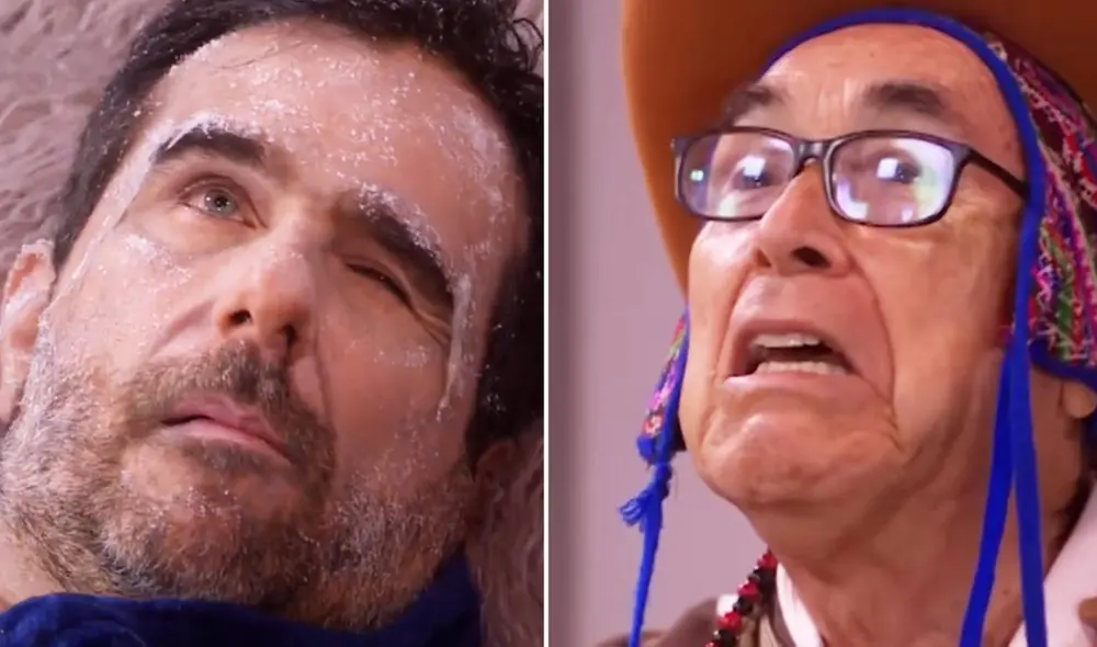 Diego Montalbán tendrá que experimentar el tratamiento del chamán para curarse en "Al fondo hay sitio". Foto: composición LR/América TV