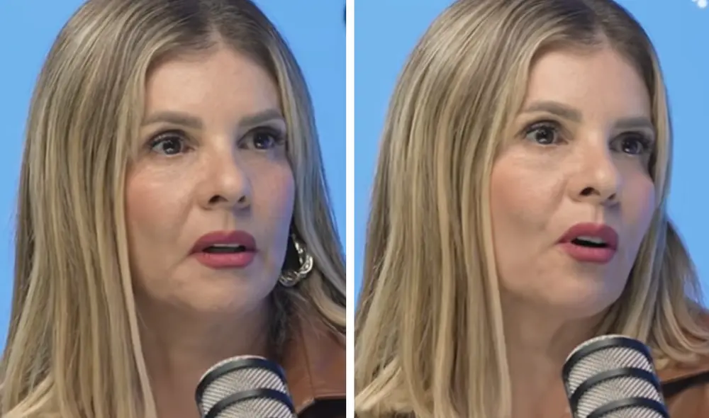 Johanna San Miguel solicitó que antes de calificarla le pregunten sobre su vida personal. Foto: YouTube/Carlos Carlín OF