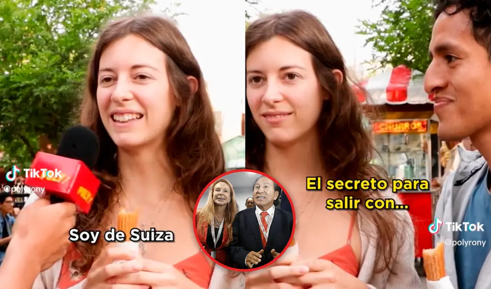 El video del curioso momento acumuló cerca de un millón de visualizaciones en TikTok. Foto: composición LR/captura de TikTok/La República