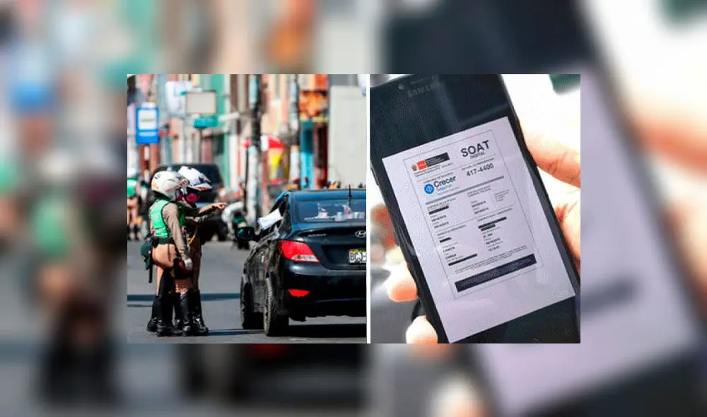 No contar con SOAT es una infracción grave. Foto: composición LR/ GLR