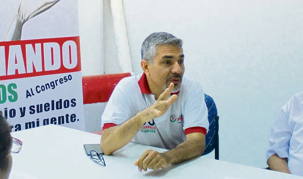 Crítico. Zeballos dice que la gestión de Sánchez está jalada. Foto: La República. Crítico. Zeballos dice que la gestión de Sánchez está jalada. Foto: La República.