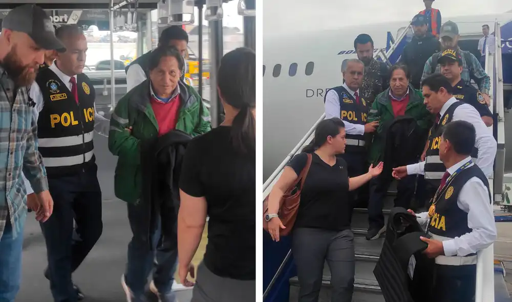 El exmandatario llegó al Perú enmarrocado. Foto: composición LR El exmandatario llegó al Perú enmarrocado. Foto: composición LR