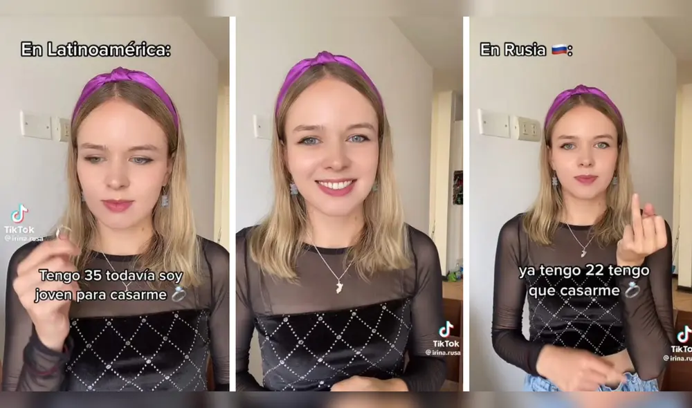 Algunos están de acuerdo con la referencia que da la extranjera a través de TikTok. Foto: composición LR/captura/TikTok Algunos están de acuerdo con la referencia que da la extranjera a través de TikTok. Foto: composición LR/captura/TikTok
