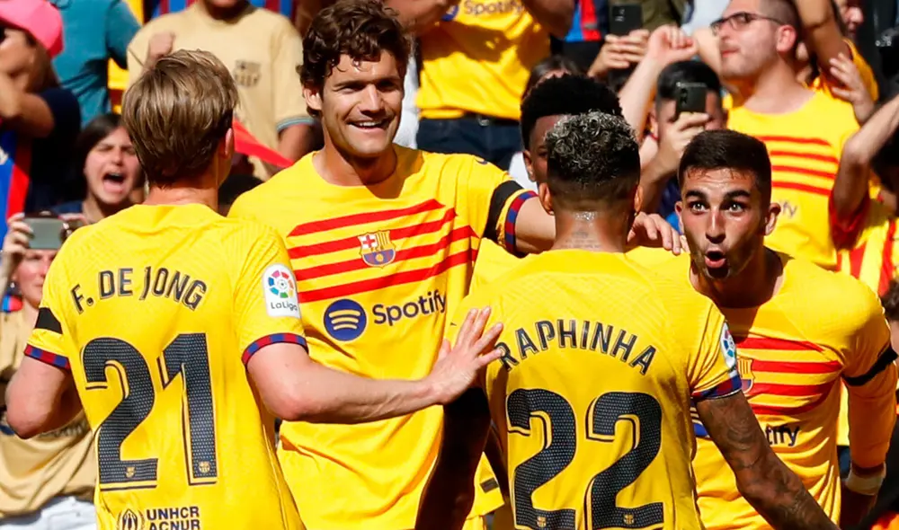 Los azulgranas recibieron a los colchoneros en el Camp Nou por LaLiga Santander. Foto: EFE Los azulgranas recibieron a los colchoneros en el Camp Nou por LaLiga Santander. Foto: EFE