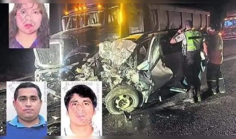 Ingenieros hallan trágica muerte en carretera. Foto: Hechos de Piura