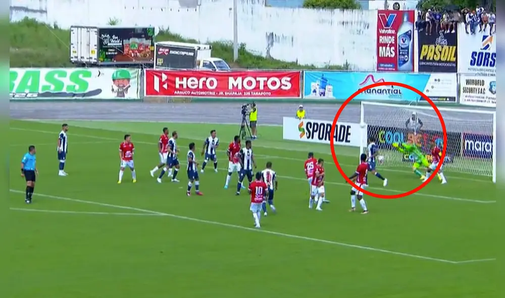 Gino Peruzzi llegó a Alianza Lima en el 2022. Foto: captura Liga 1 Max