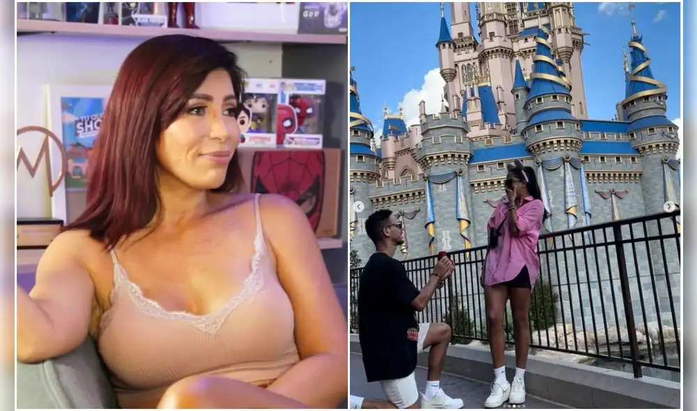 Milena Zárate consideró que la pedida de mano de Anthony Aranda a Melisa Paredes fue "armado y una payasada". Foto: Youtube/Instagram Milena Zárate consideró que la pedida de mano de Anthony Aranda a Melisa Paredes fue "armado y una payasada". Foto: Youtube/Instagram