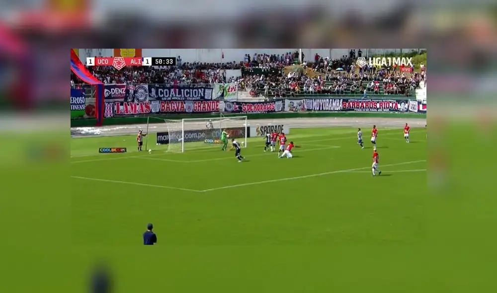 Pirata Barcos le marcó el 2-1 de Alianza ante Unión Comercio. Foto :Lig1max Pirata Barcos le marcó el 2-1 de Alianza ante Unión Comercio. Foto :Lig1max